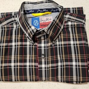 Wrangler Gorge Strait Men's Long Sleeve Button-Down Shirt